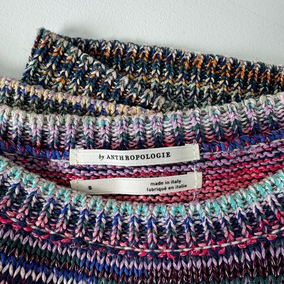 Anthropologie Bianca Sweater Tee Short Sleeve Sweater Size Small - Picture 6 of 6